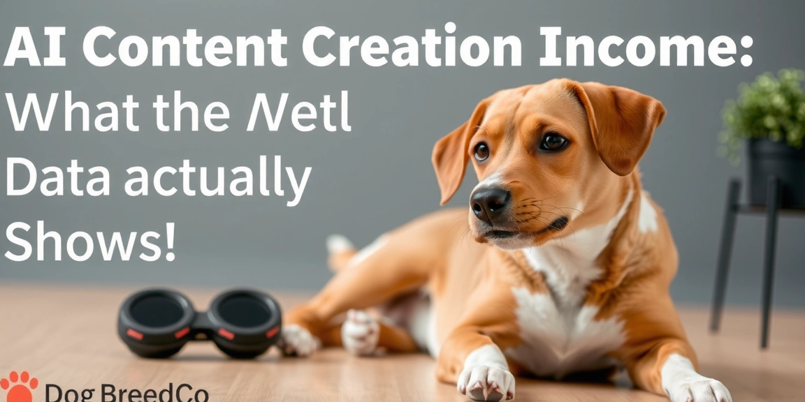 AI Content Creation Income: What the Data Actually Shows (2026) - DogBreedCo