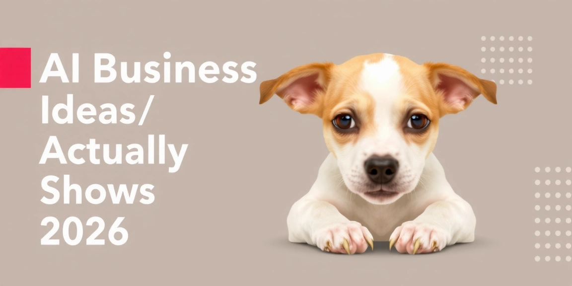 AI Business Ideas: What the Data Actually Shows (2026) - DogBreedCo