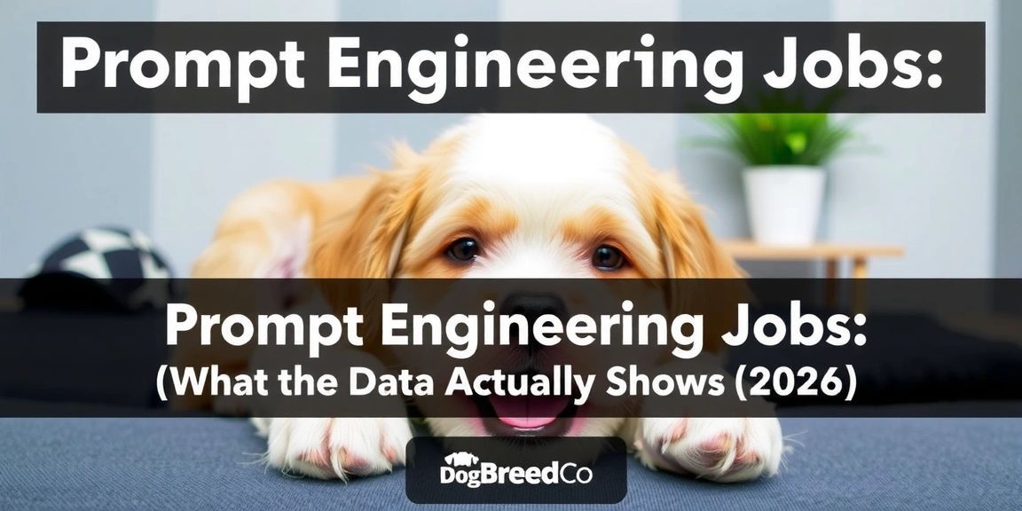 Prompt Engineering Jobs: What the Data Actually Shows (2026) - DogBreedCo