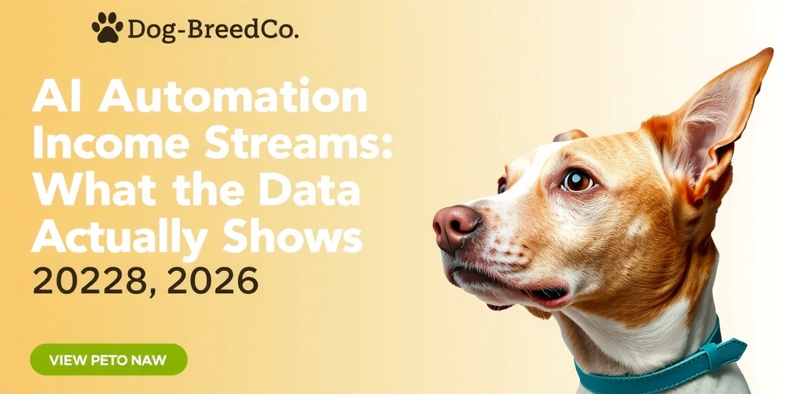 AI Automation Income Streams: What the Data Actually Shows (2026) - DogBreedCo