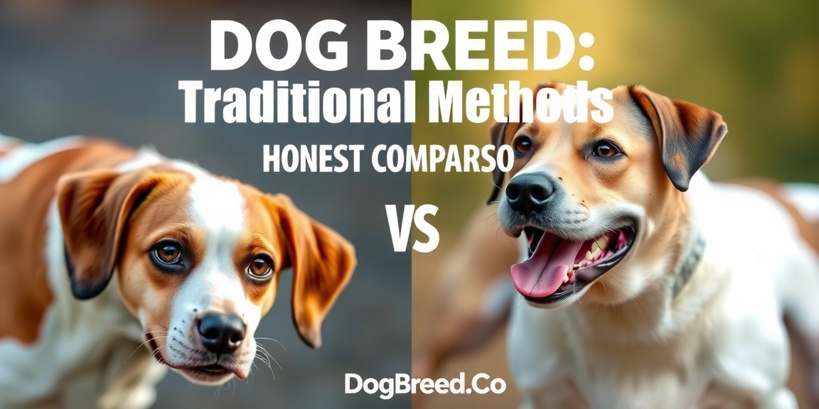 dog breed comparison vs traditional methods honest compariso - DogBreedCo