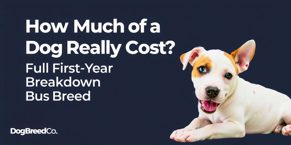How Much Does a Dog Really Cost? Full First-Year Breakdown by Breed - DogBreedCo