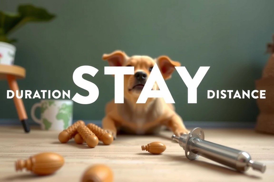 Command #2: Stay – Building Duration and Distance — 30-Day Dog Training Plan: Master 5 Essential Commands Step-by-Step