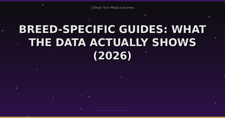 Breed-specific Guides: What the Data Actually Shows (2026)