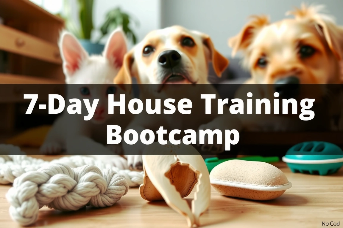 The 7-Day House Training Bootcamp Schedule — 7-Day Adult Dog House Training Plan: A Step-by-Step Guide
