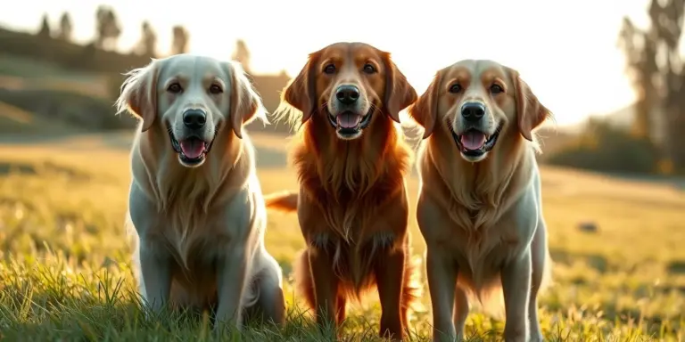did you know there are three different types of golden retrievers?
